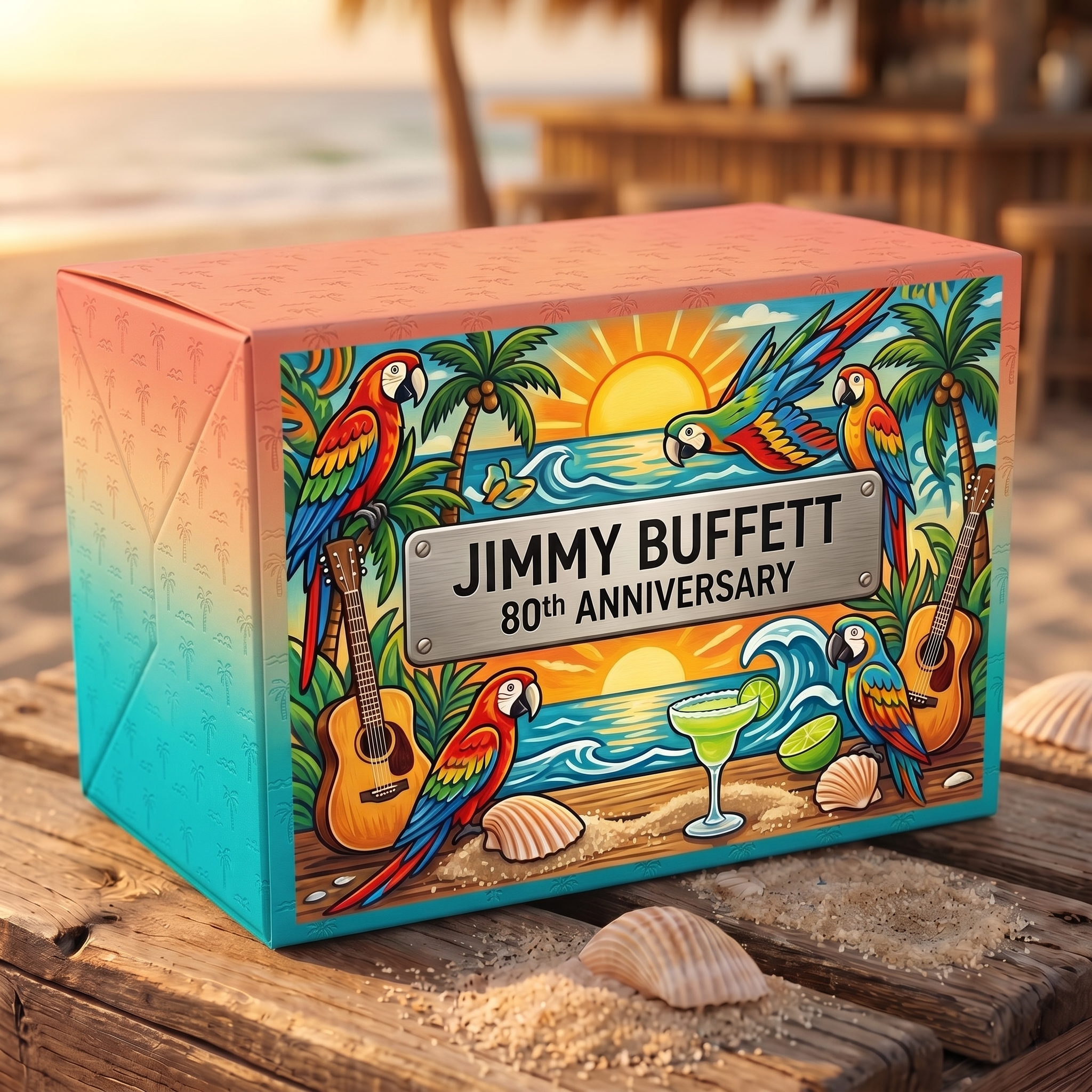 ☀️ Summer Vacation Early Sale ☀️ Jimmy Buffett 80th Anniversary Collector’s Sunglasses