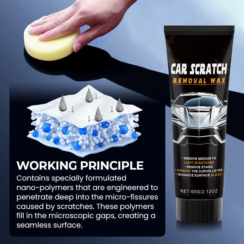 🔧 2026 2-in-1 Scratch Wax – Repair & Coat in One Step – Hides Scratches, Shields Paint for Months & Easy Application