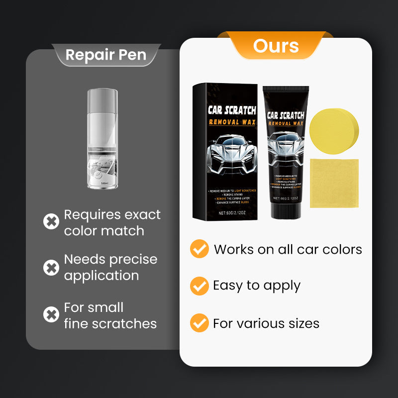 🔧 2026 2-in-1 Scratch Wax – Repair & Coat in One Step – Hides Scratches, Shields Paint for Months & Easy Application