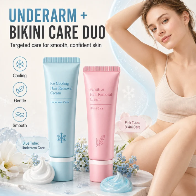 🥳 The Ultimate Favorite Hair Removal Cream for 2026 – Enriched with rose and lavender essential oils plus brightening niacinamide – it inhibits hair regrowth, leaving skin soft, smooth, and beautifully lasting! 💖
