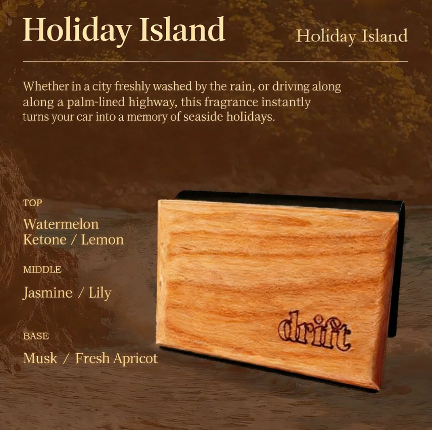 Car Sun Visor Aromatherapy Clip – Wooden Fragrance Ornament