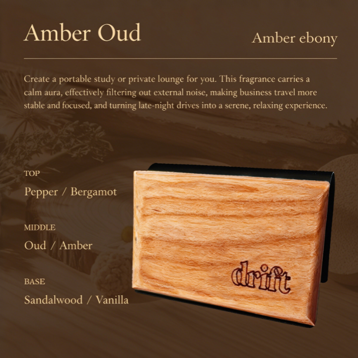 Car Sun Visor Aromatherapy Clip – Wooden Fragrance Ornament