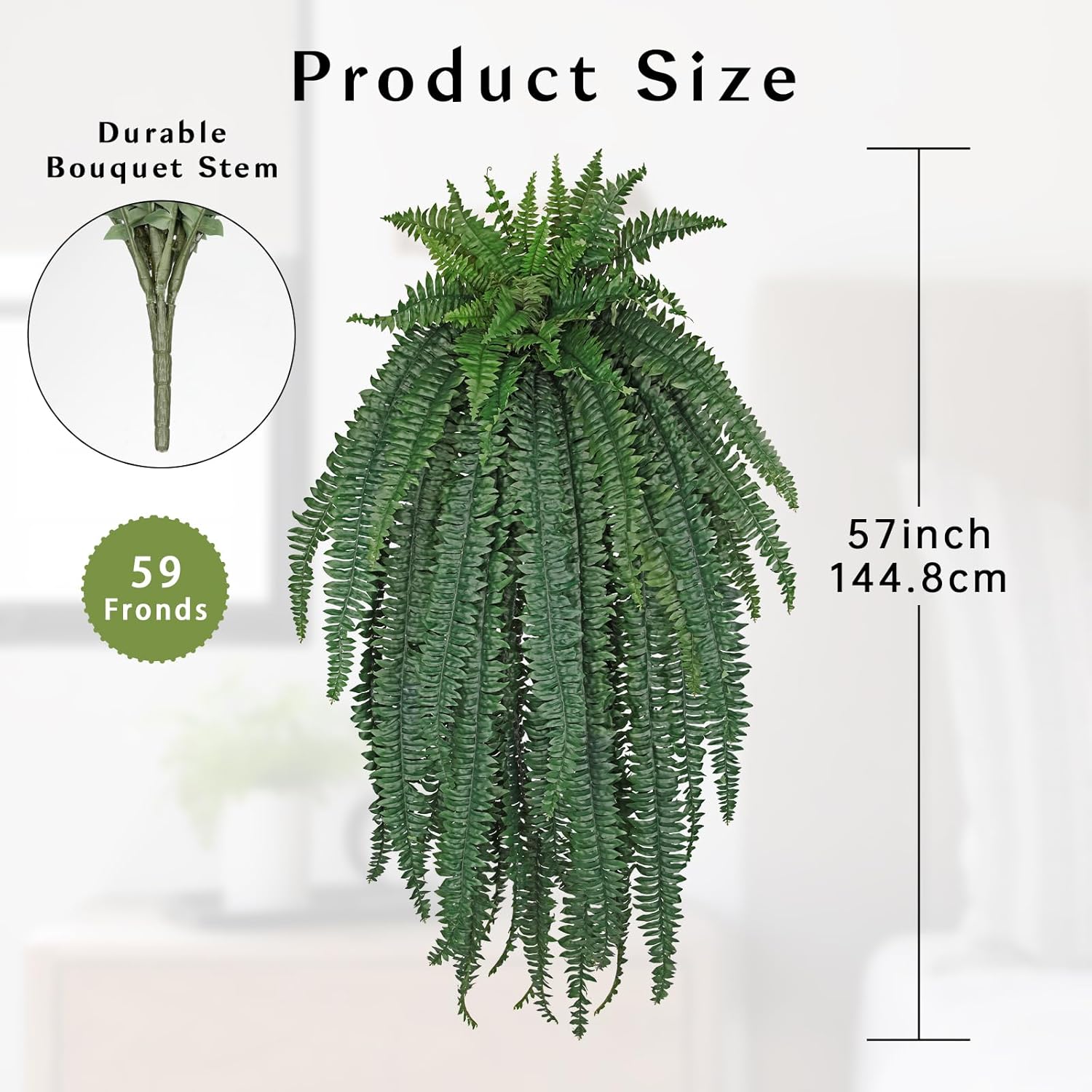 🌱2026 New upgrade hot sales🔥UV Resistant Lifelike Large Plant Artificial Ferns