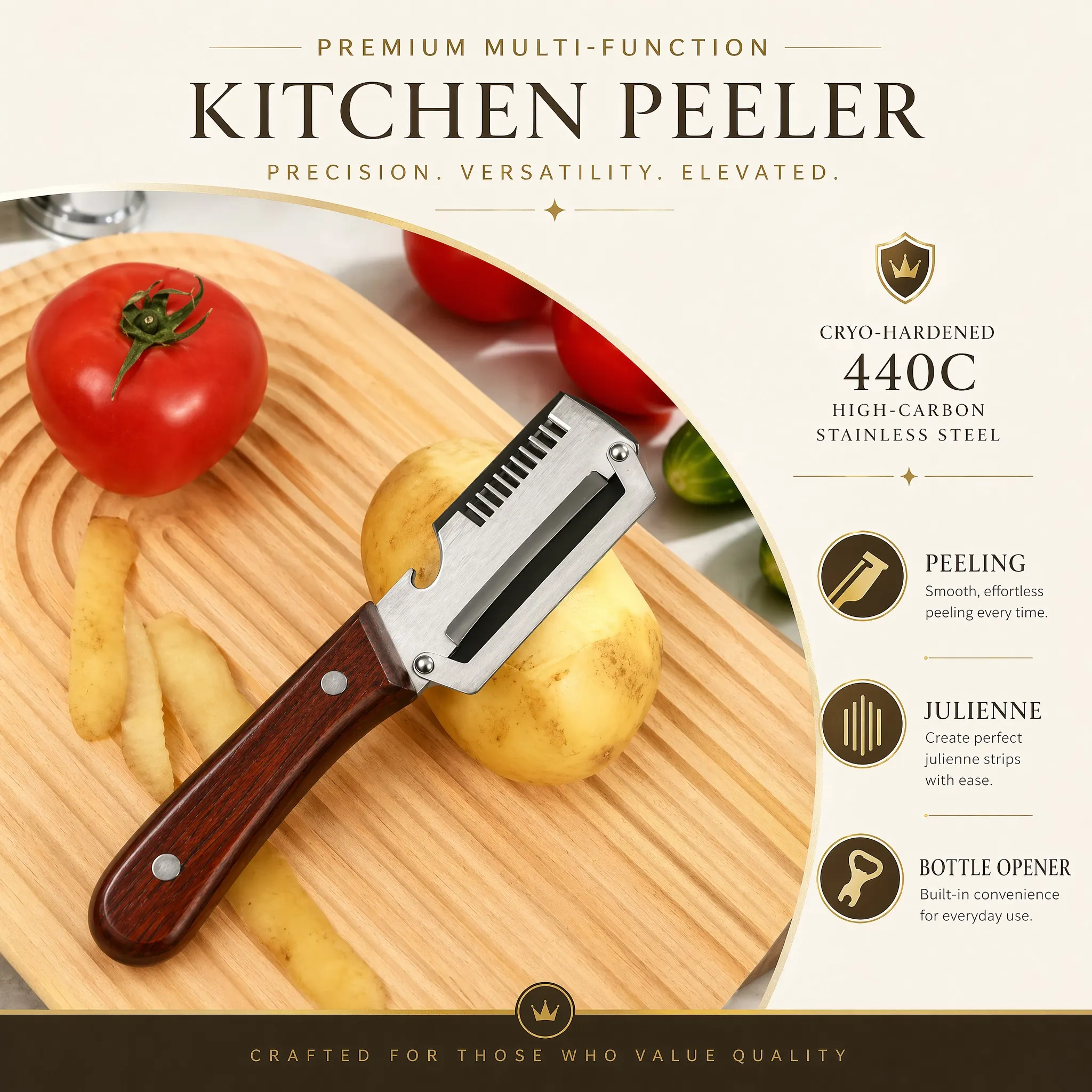 Stop Wrestling With Your Food: The 2.5mm “Zero-Flex” Peeler That Glides Through Pineapple & Sugar Cane Like Butter