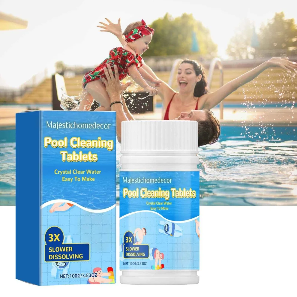 The new generation pool purifier ✨ offers double the algae control power—gentle, safe, and worry-free for children! 👨‍👩‍👧