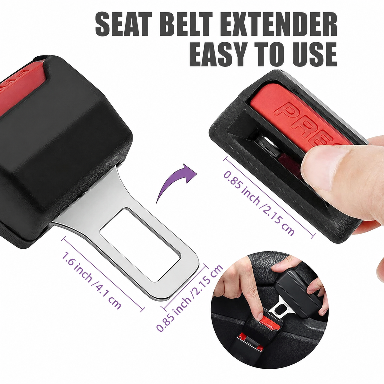 🔥🎁 50% Off New Arrival: Car Seat Belt Extender