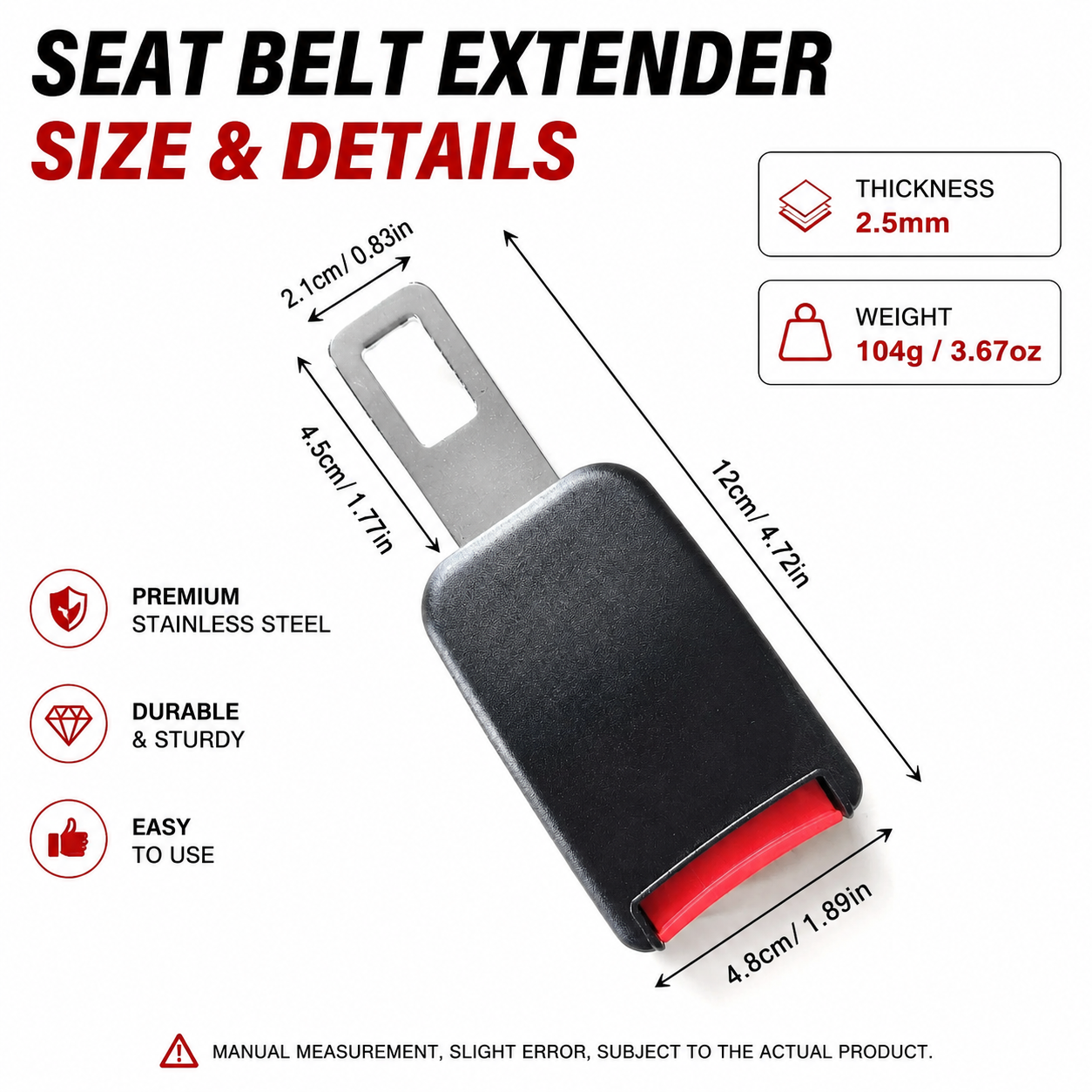 🔥🎁 50% Off New Arrival: Car Seat Belt Extender