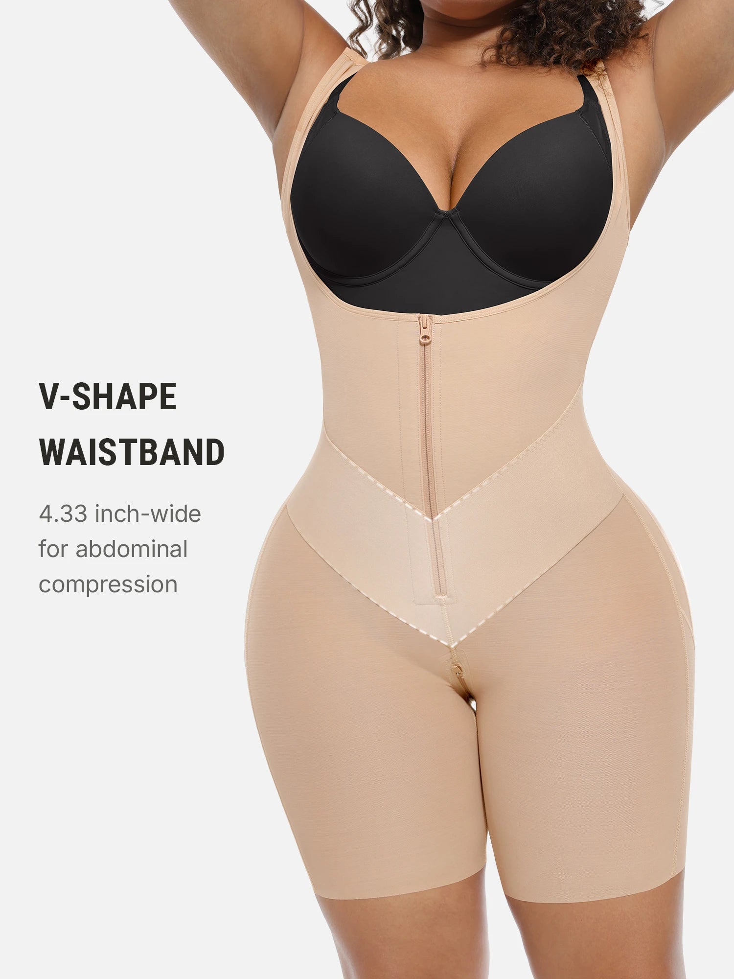 High-Waist Tummy Control Shapewear Shorts – Butt Lifting & Body Sculpting Slimming Underwear