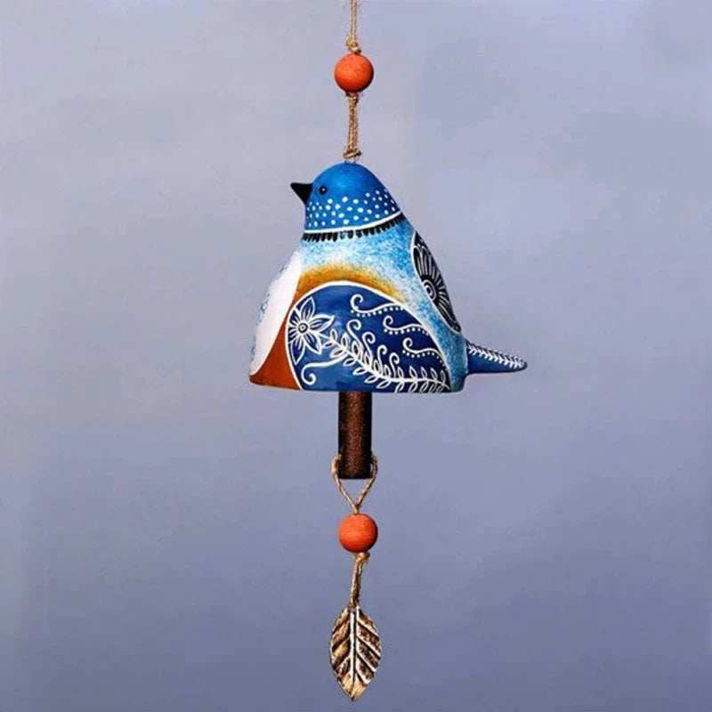 🐦Hand-Painted  Bird wind Chimes
