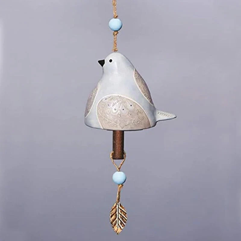 🐦Hand-Painted  Bird wind Chimes