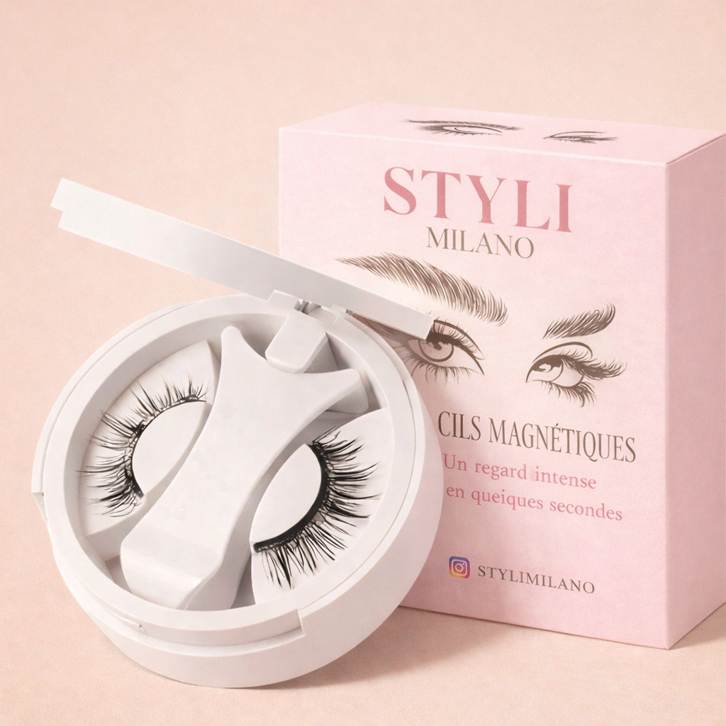 Magnetic Eyelashes with Magnetic Applicator