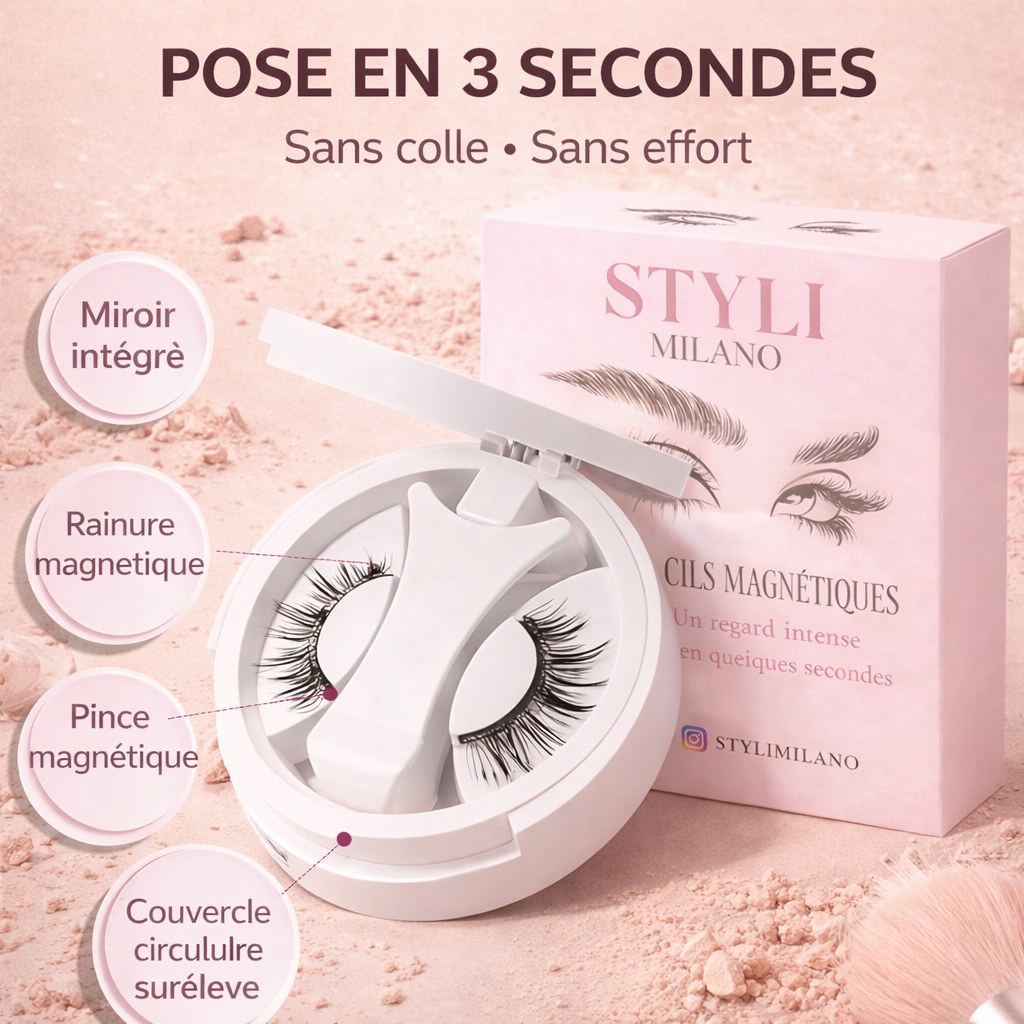 Magnetic Eyelashes with Magnetic Applicator