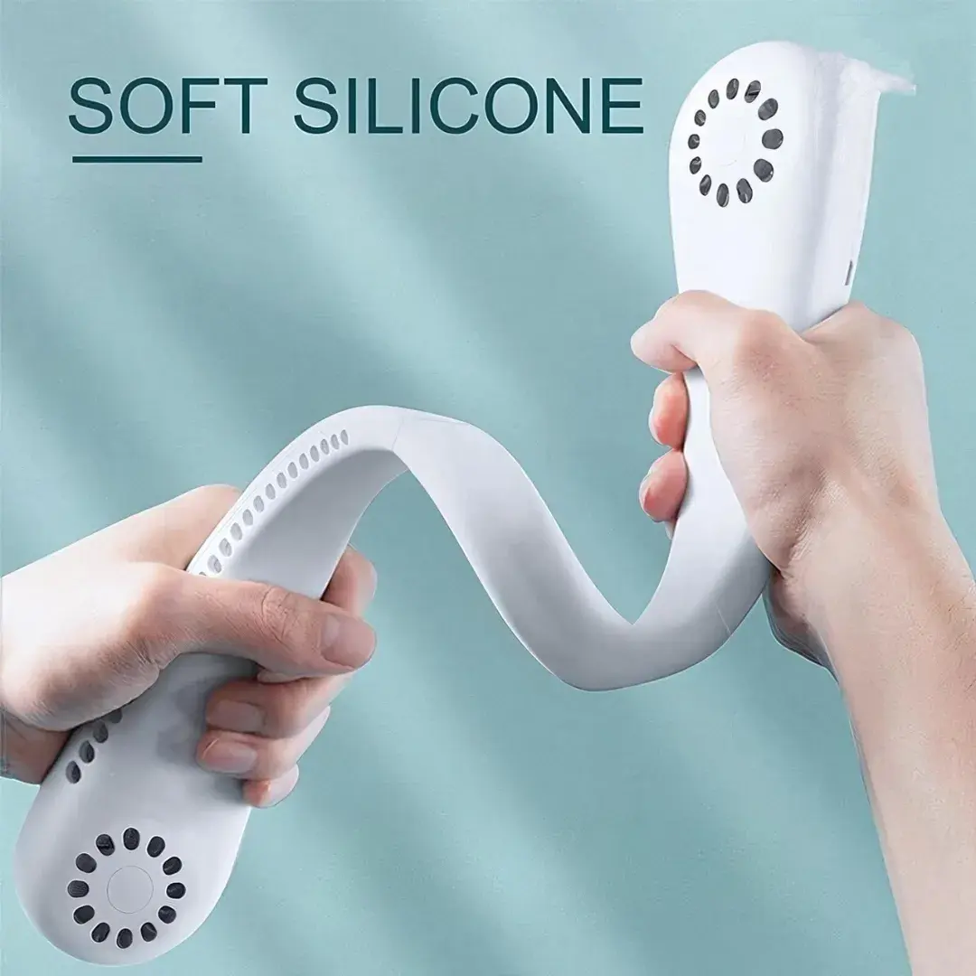 Portable Bladeless Hanging Neck Fan - (IMPORTED)