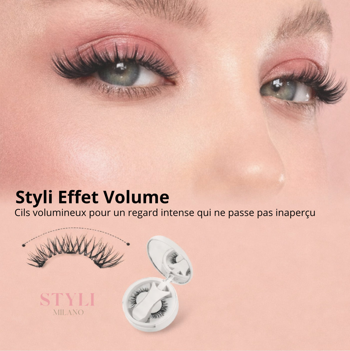 Magnetic Eyelashes with Magnetic Applicator