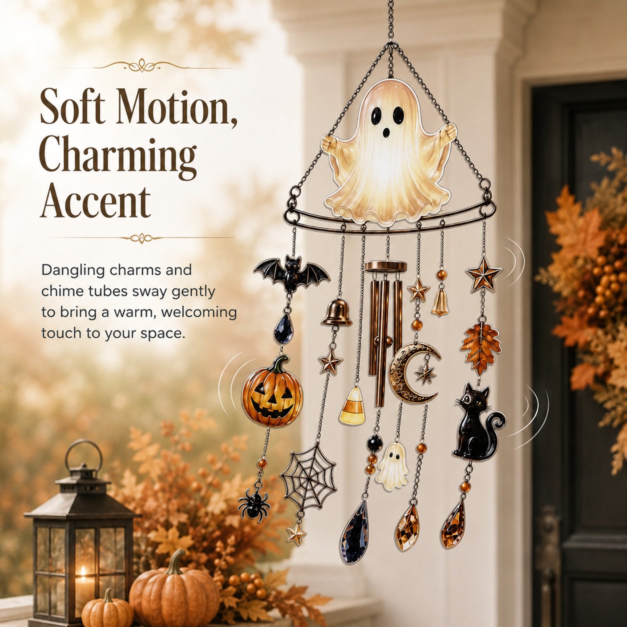 🔥Early Halloween Special Sale: 49% Off👻 Ghost Wind Chime