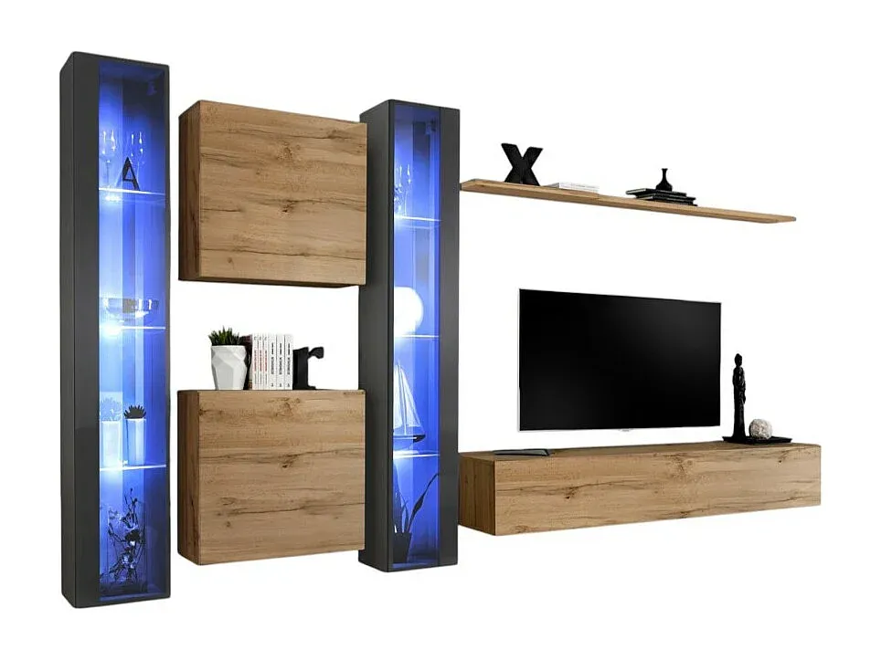 Wohnzimmer und Flur,Wohnzimmermöbel,TV-Wand-livavito.com