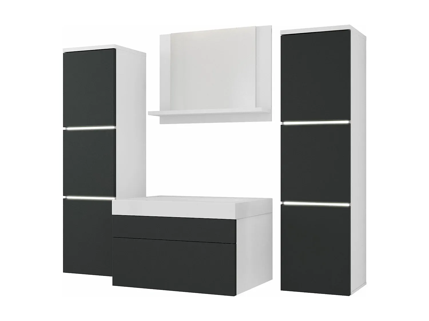 Badezimmer,Bereich Badezimmermöbel,Badezimmer-Set-livavito.com