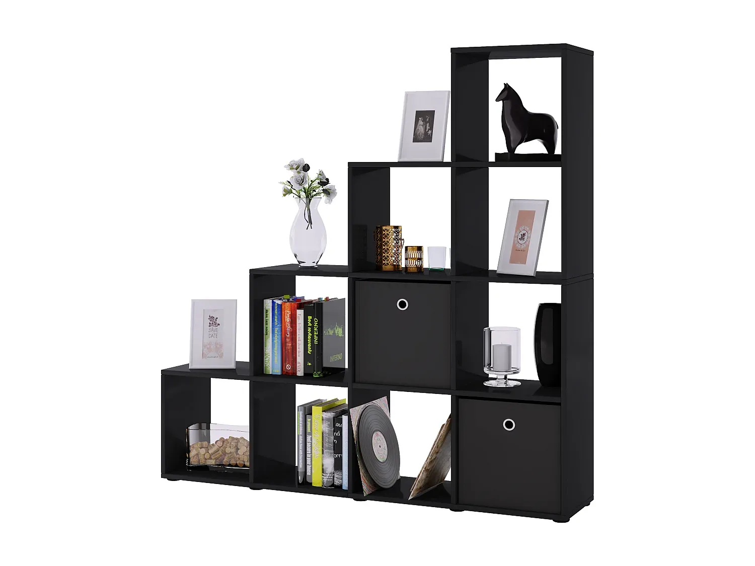 Wohnzimmer und Flur,Wohnzimmermöbel,Wandregal-livavito.com