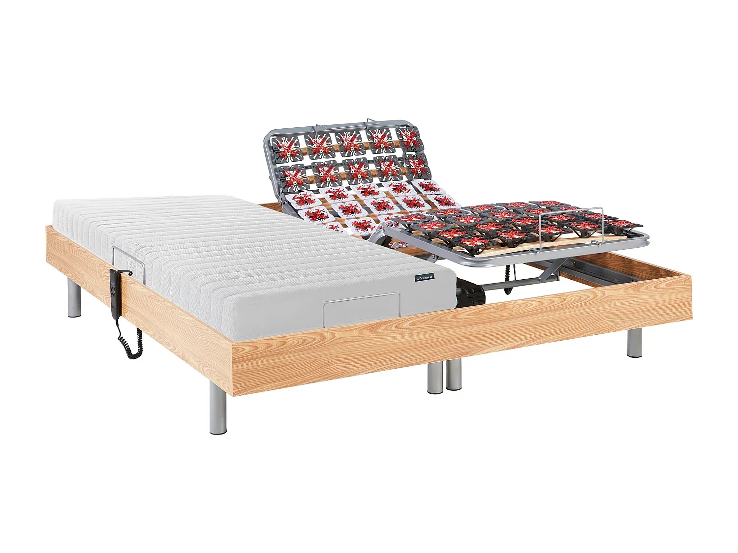 Schlafzimmer,Bereich Bett,Bett mit elektrischem Lattenrost-livavito.com