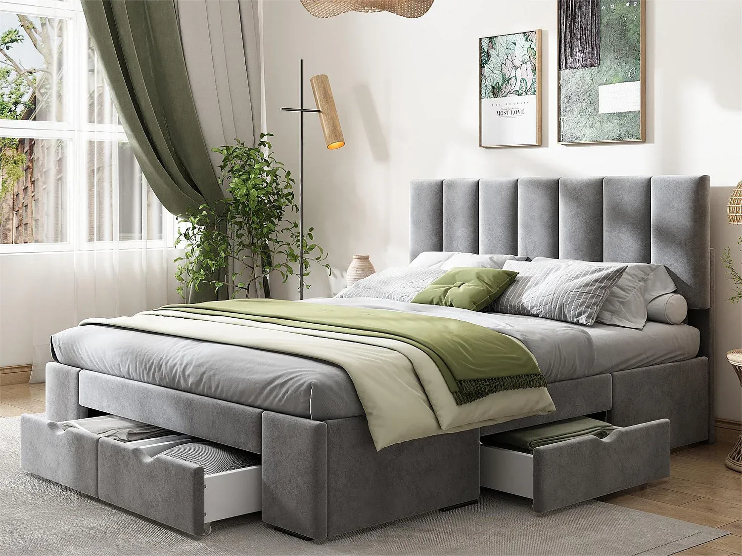 Schlafzimmer,Bereich Bett,Bettrahmen-livavito.com