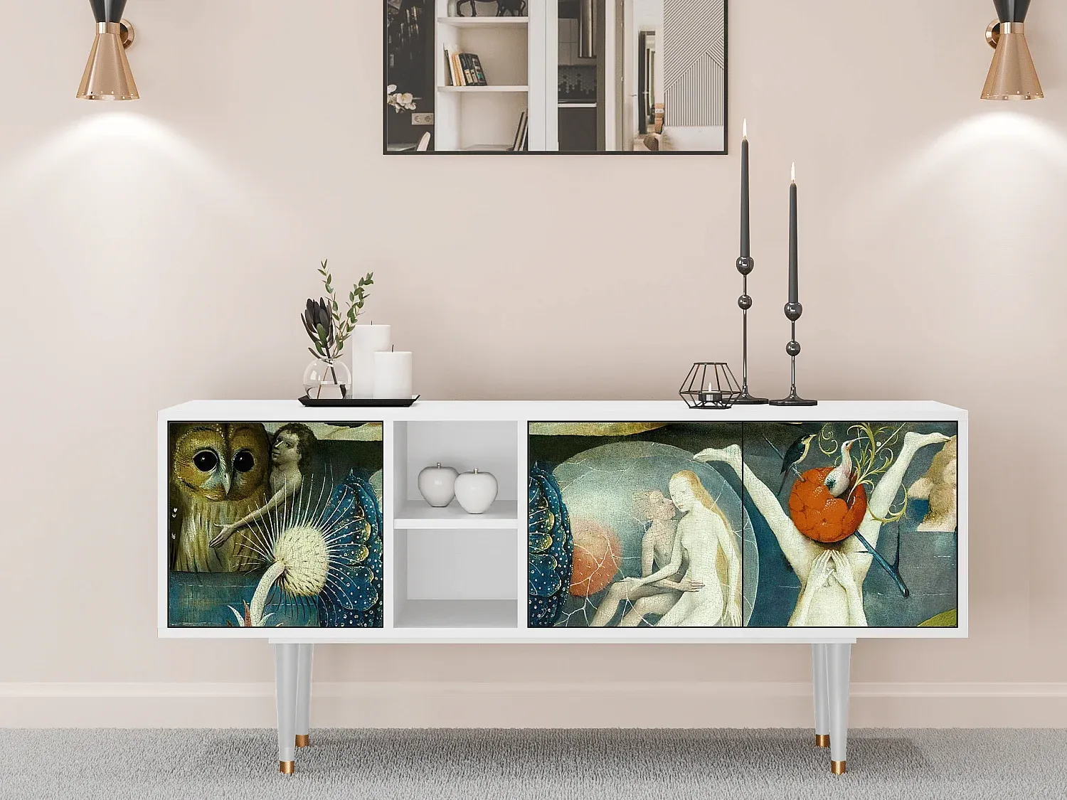 Wohnzimmer und Flur,Wohnzimmermöbel,TV-Board-livavito.com