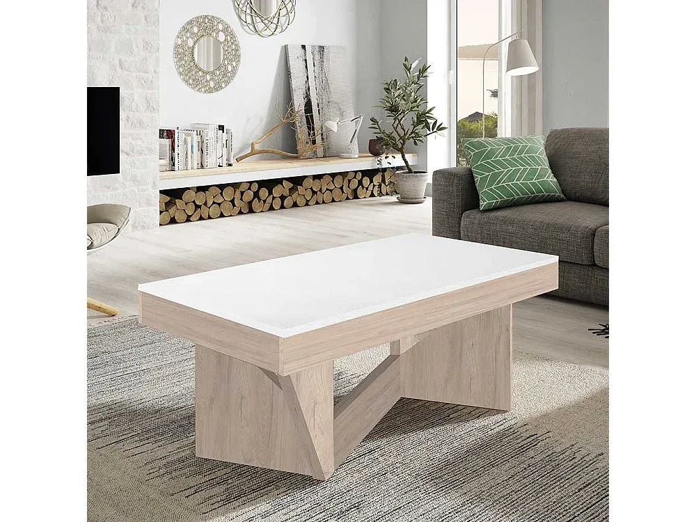 Wohnzimmer und Flur,Wohnzimmermöbel,Couchtisch höhenverstellbar-livavito.com