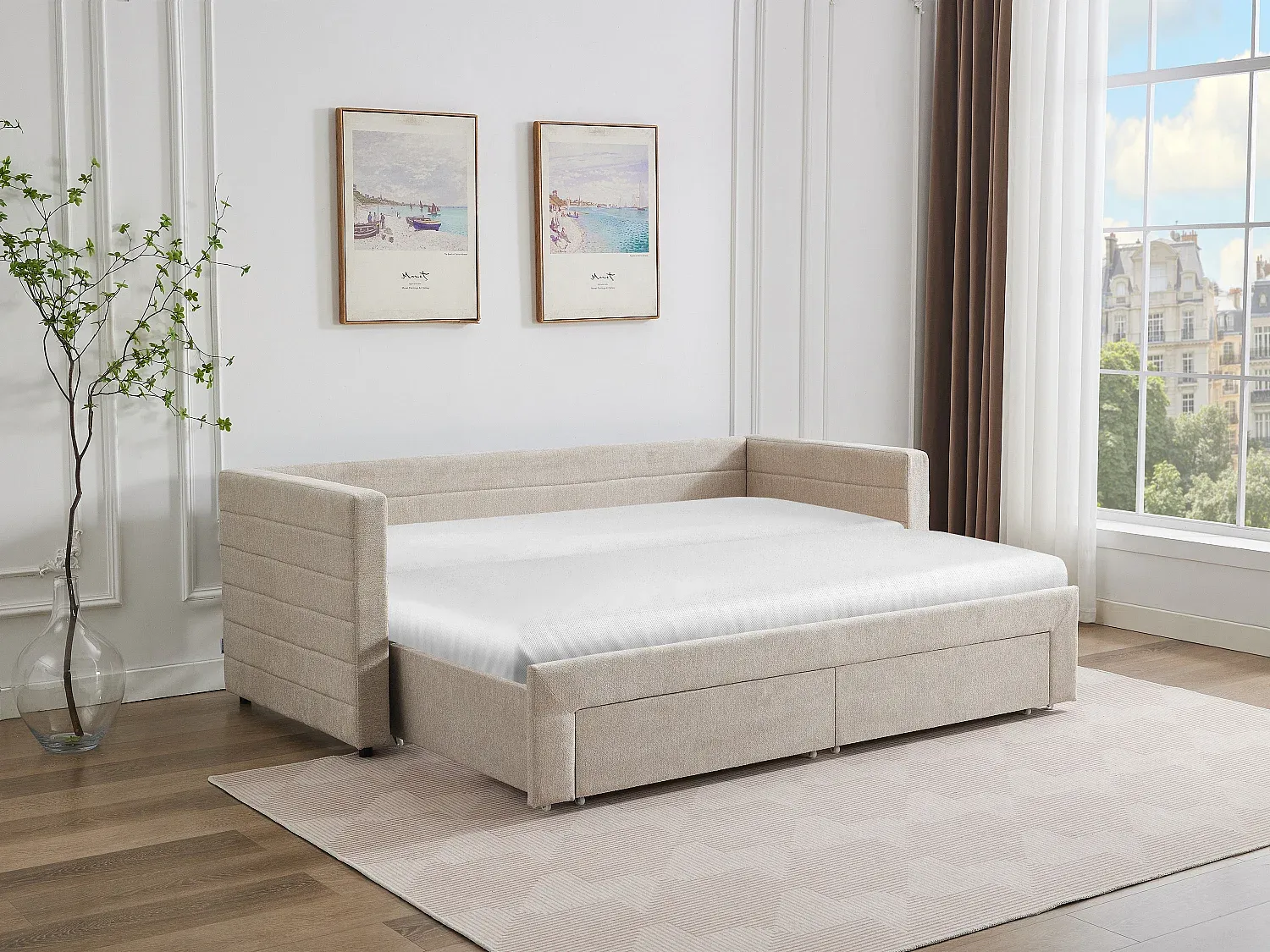 Schlafzimmer,Bereich Bett,Sofabett-livavito.com