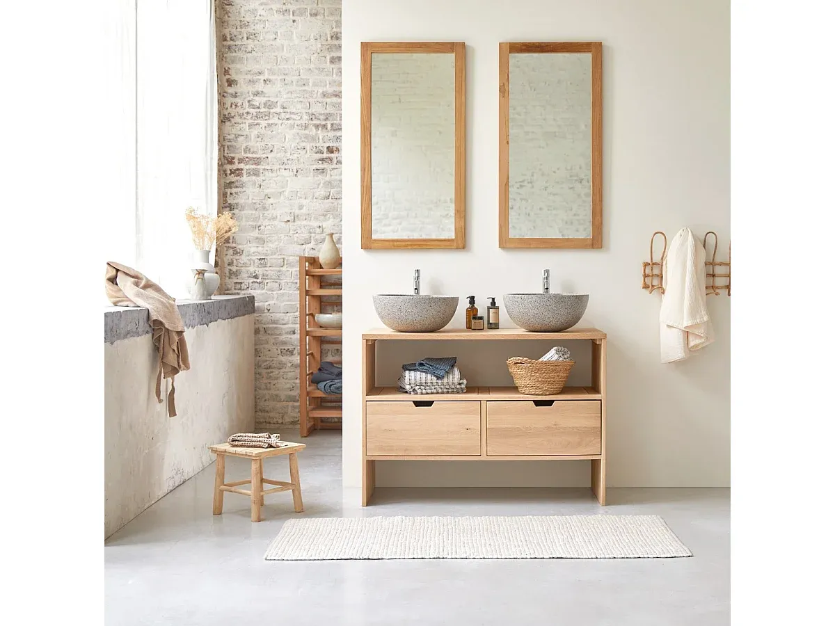 Badezimmer,Bereich Badezimmermöbel,Doppelwaschtisch-livavito.com