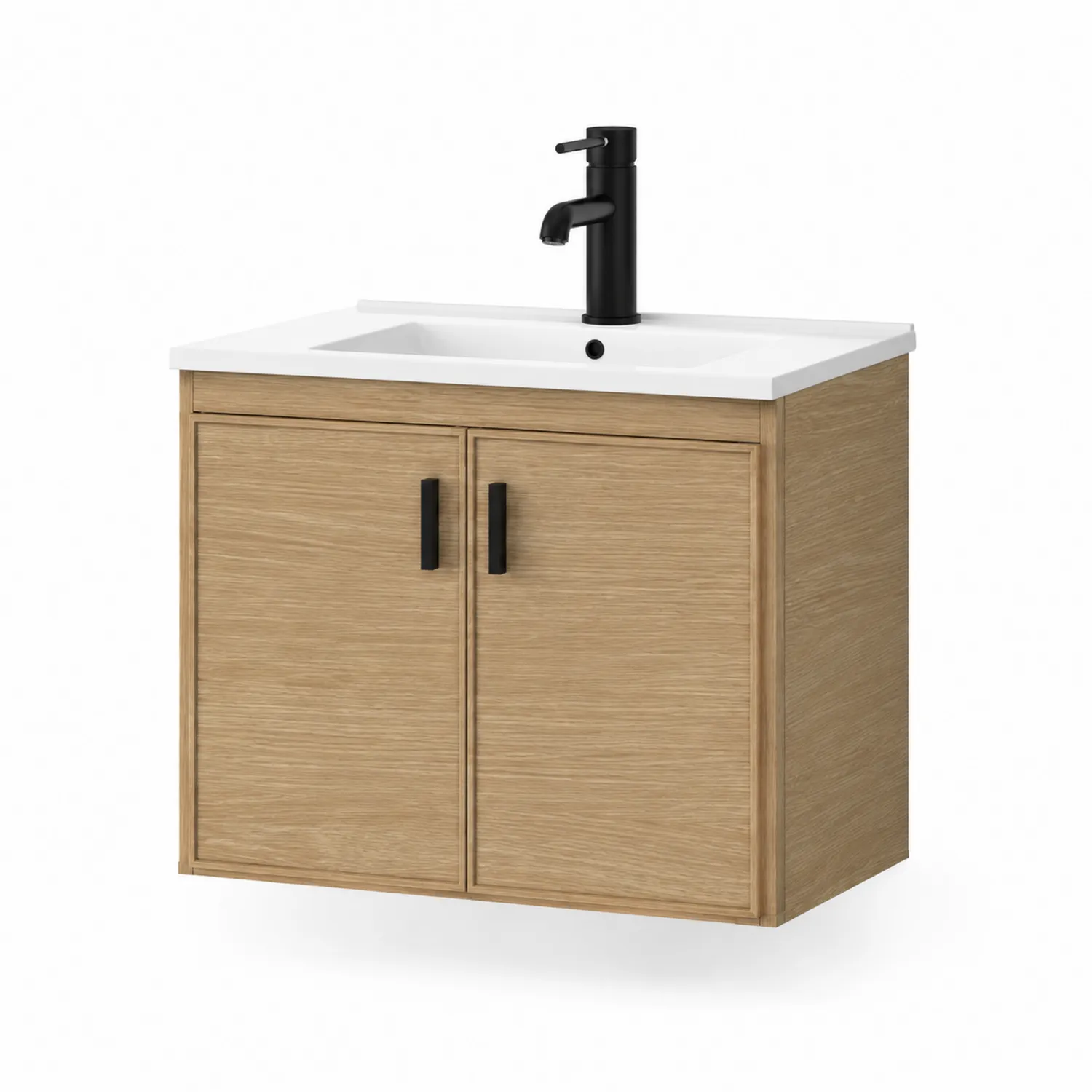 Szafka podumywalkowa MDF z ceramicznym zlewem 60x45x50 cm