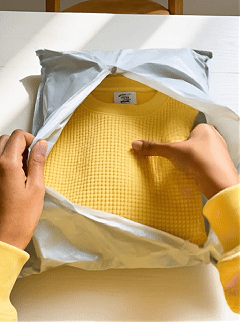 Waffle Knit Sweatshirt Showcase