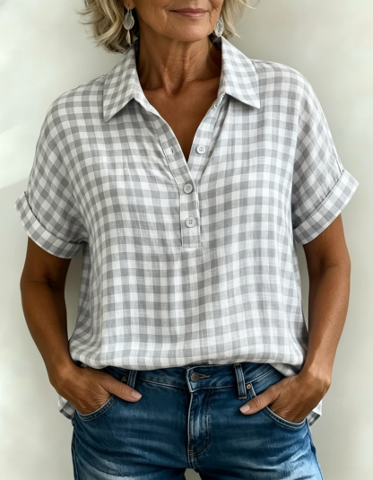 New Arrivals🔥Women’s Gingham Check Shirt