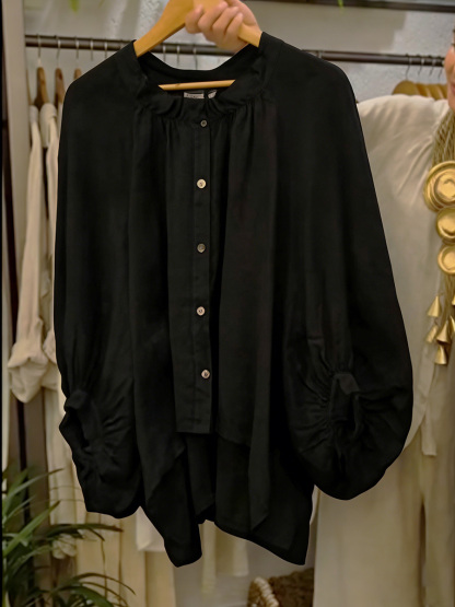 Casual Loose Linen And Cotton Shirts