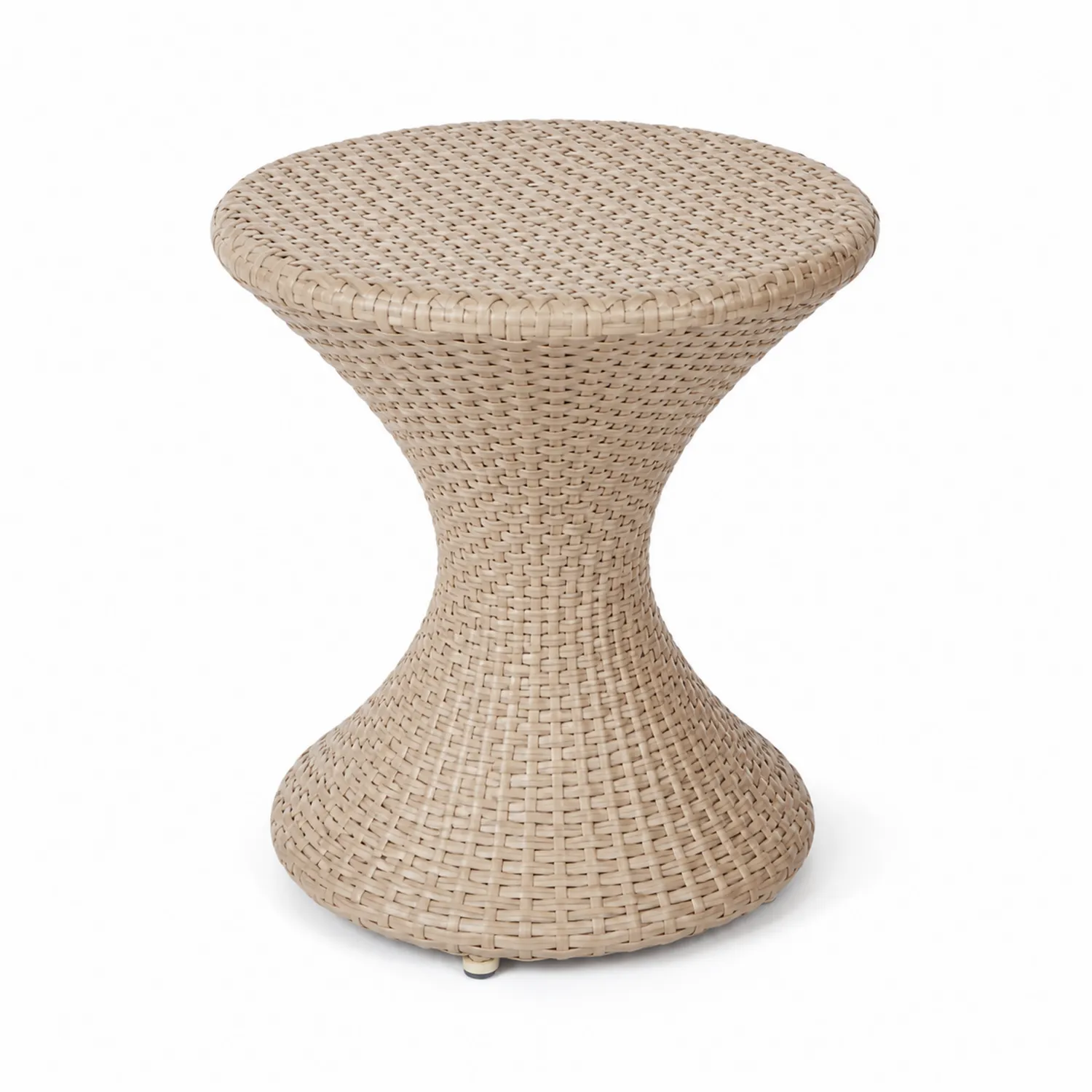 Okrągły stolik z rattanu 56 cm