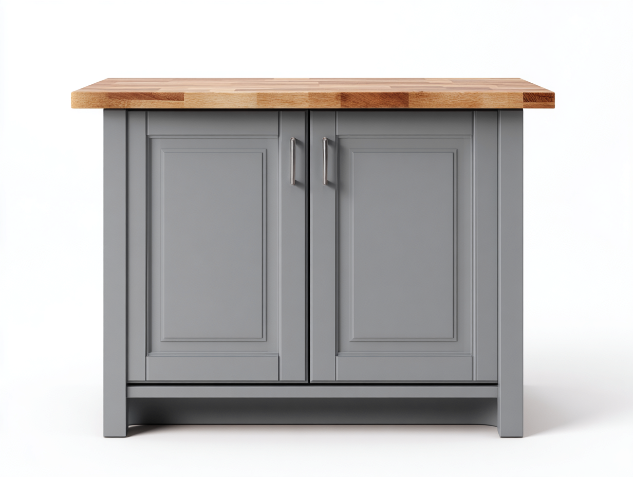 Aparadores madera 100x40x80 cm color gris y marrón diseño moderno-Zitaostudio