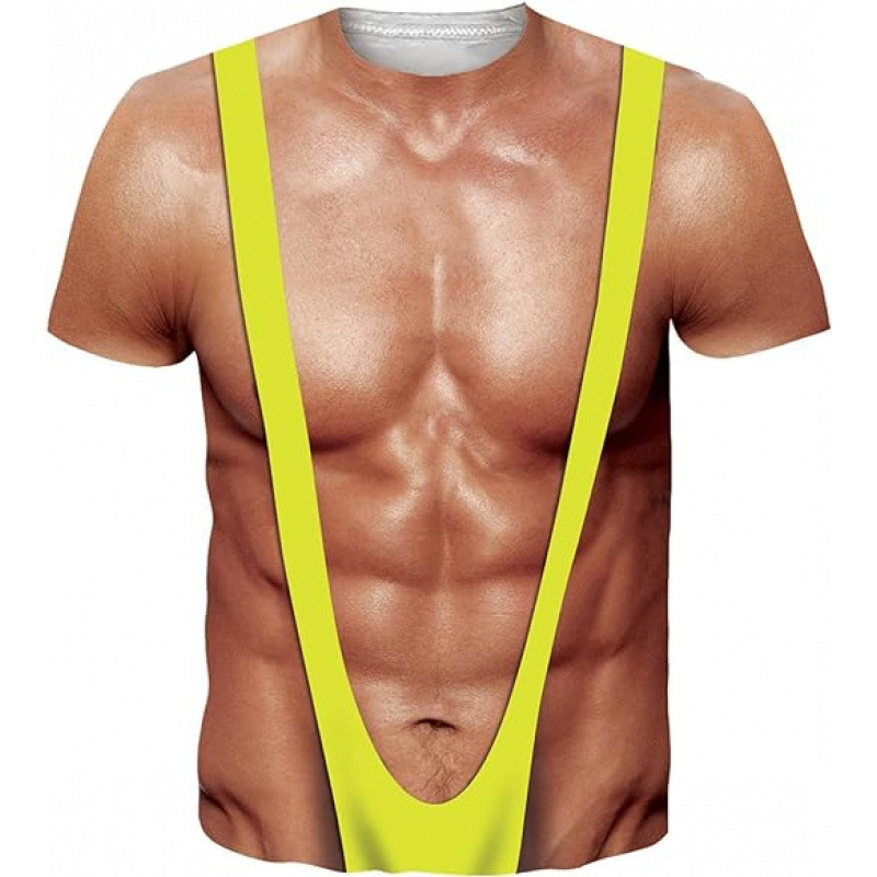  Quirky 3D Printed Top | Wacky Creative Graphic Tee