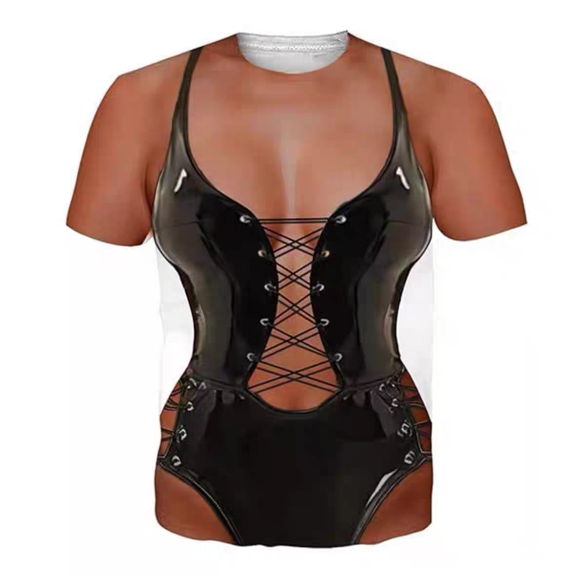  Quirky 3D Printed Top | Wacky Creative Graphic Tee
