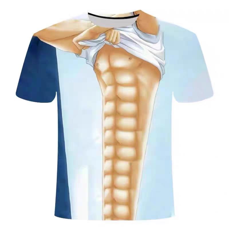  Quirky 3D Printed Top | Wacky Creative Graphic Tee