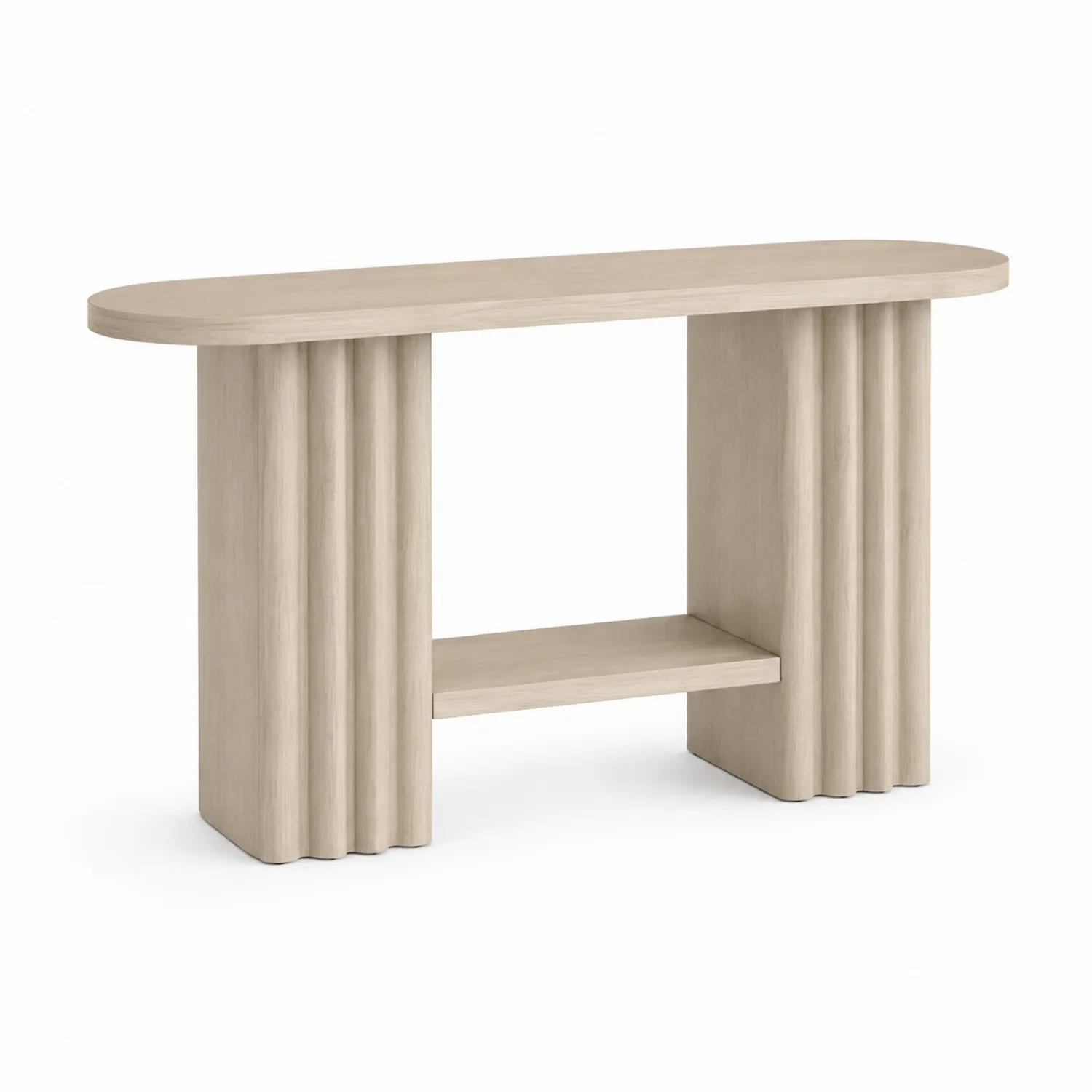 Consolle in legno con ripiano interno 120x40x80 cm