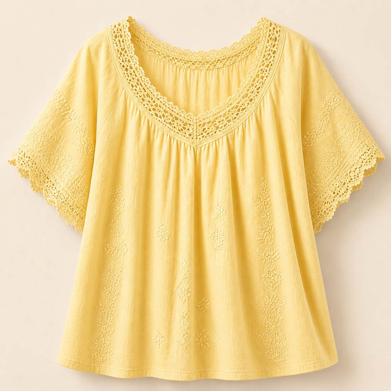 🔥CLEARANCE SALE🔥 Vintage Lace Summer Blouse