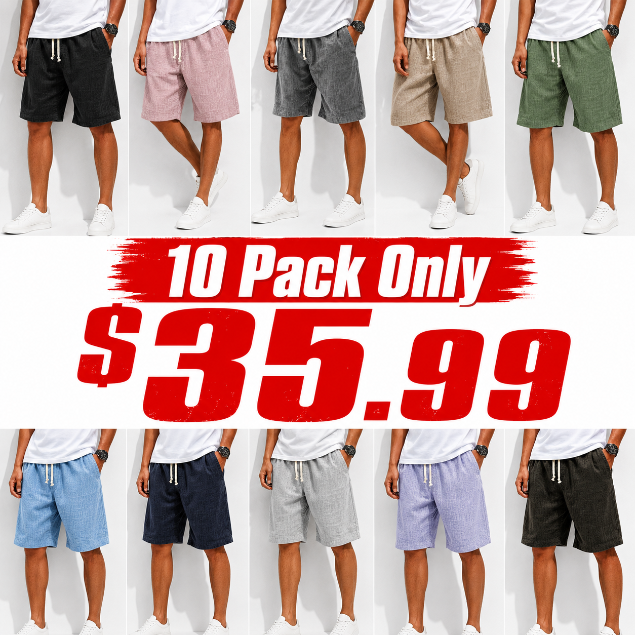 Men Can’t Get Enough of These Cozy Linen Shorts