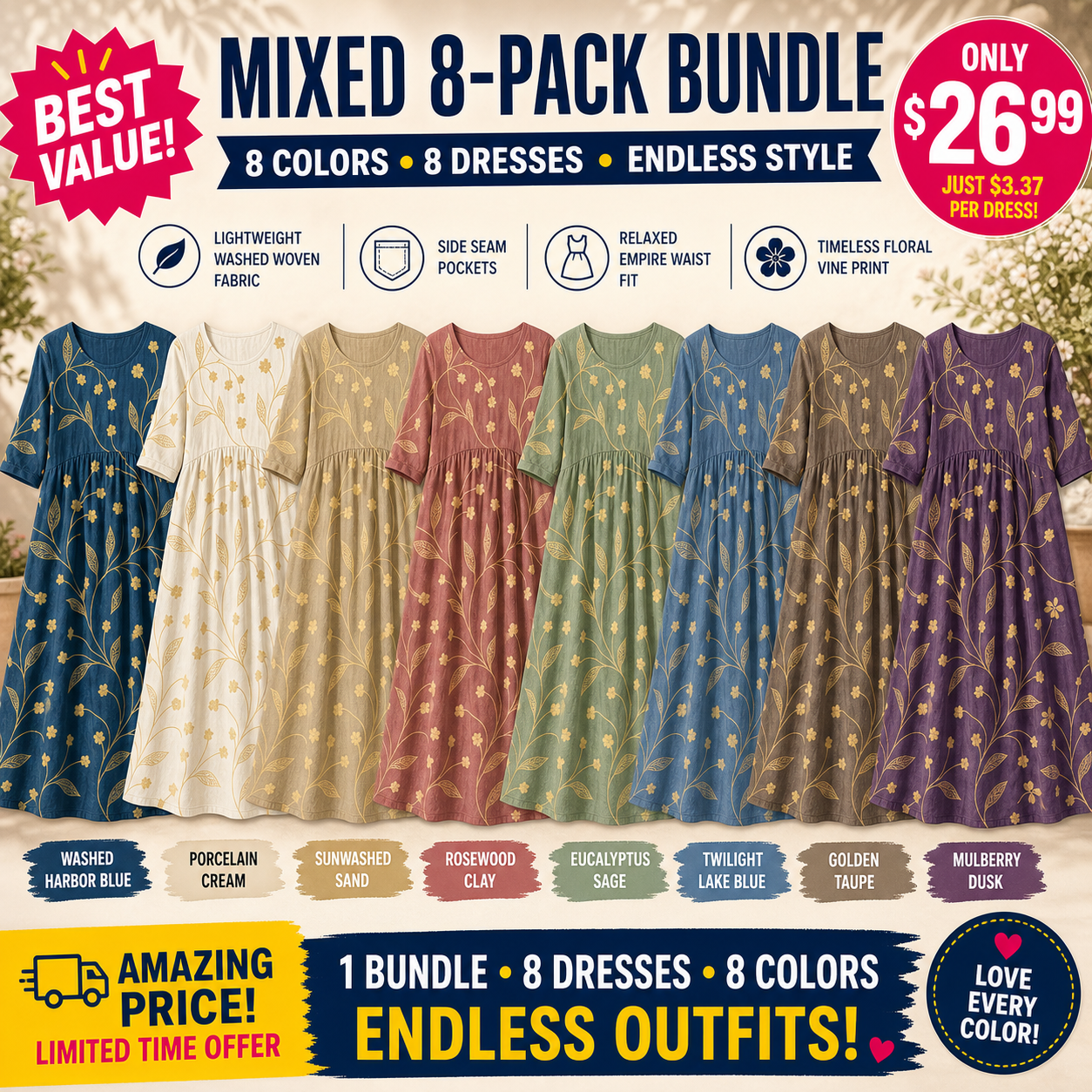 Mixed 8-Pack bundle image