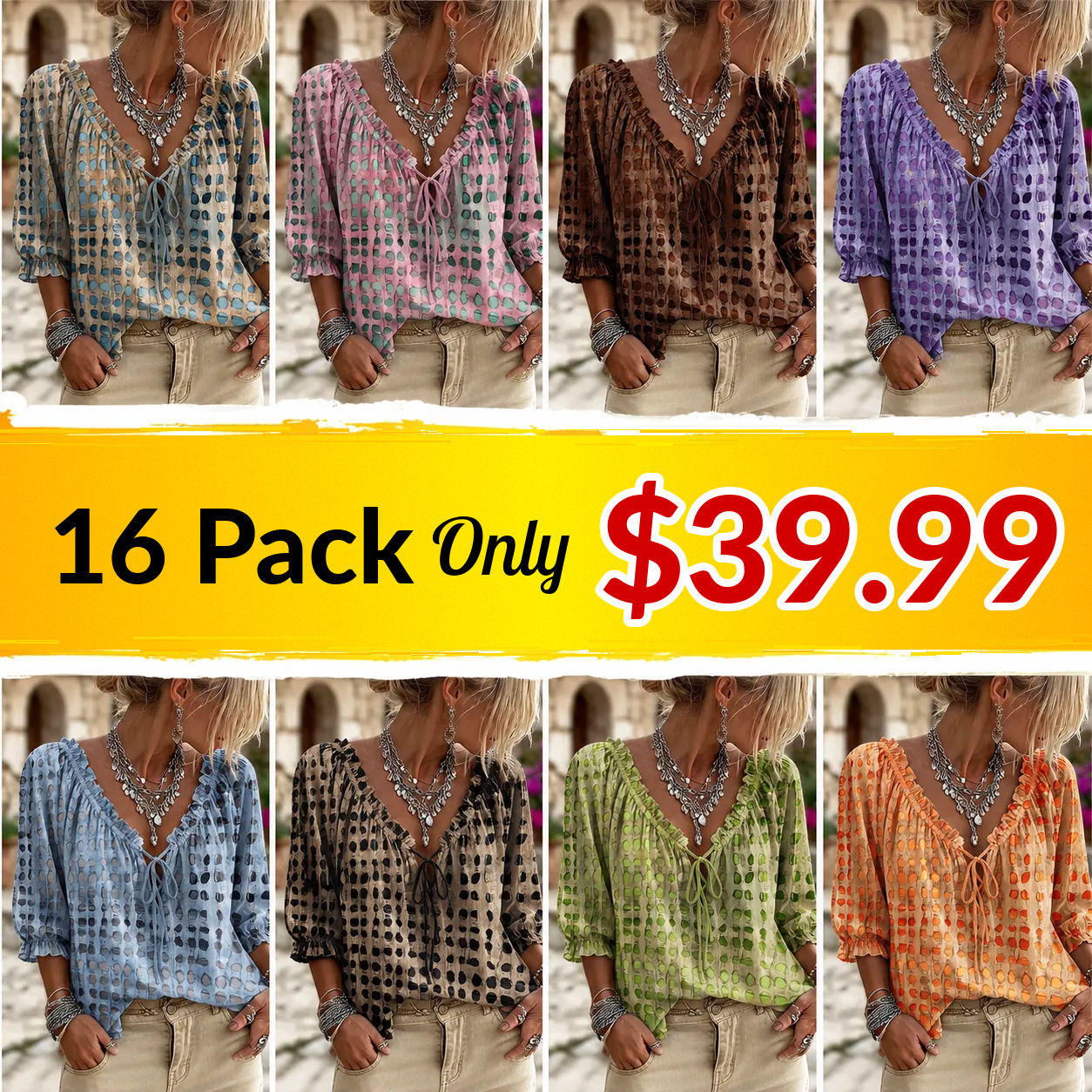 Boho Polka Dots, Effortless Summer Vibe