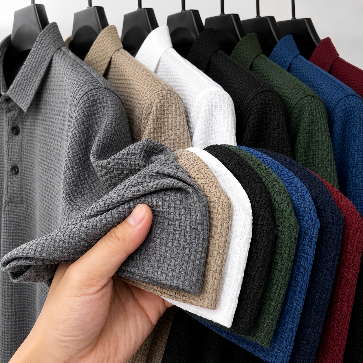 Men Can’t Get Enough of This Cozy Polo Shirt