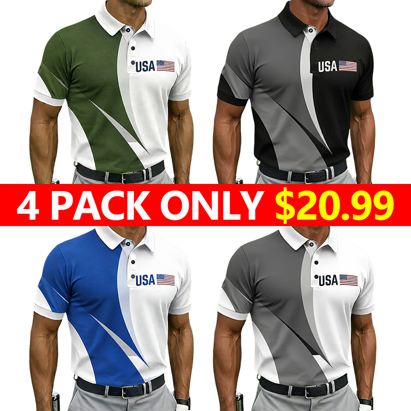 🇺🇸 Celebrate America’s 250th Anniversary in Style  - Patriotic USA Performance Shirt