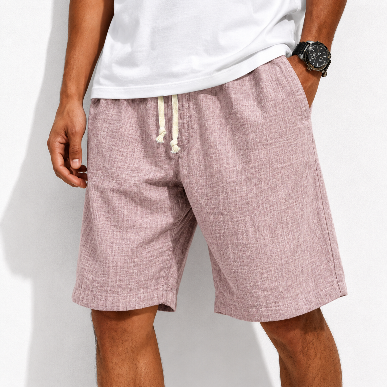 Men Can’t Get Enough of These Cozy Linen Shorts