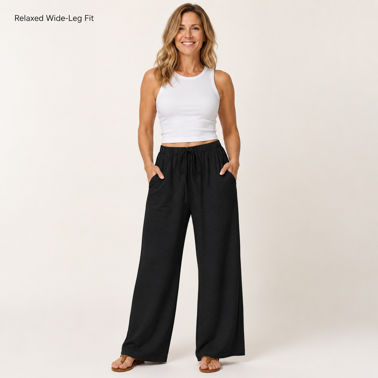 Relaxed Wide-Leg Fit