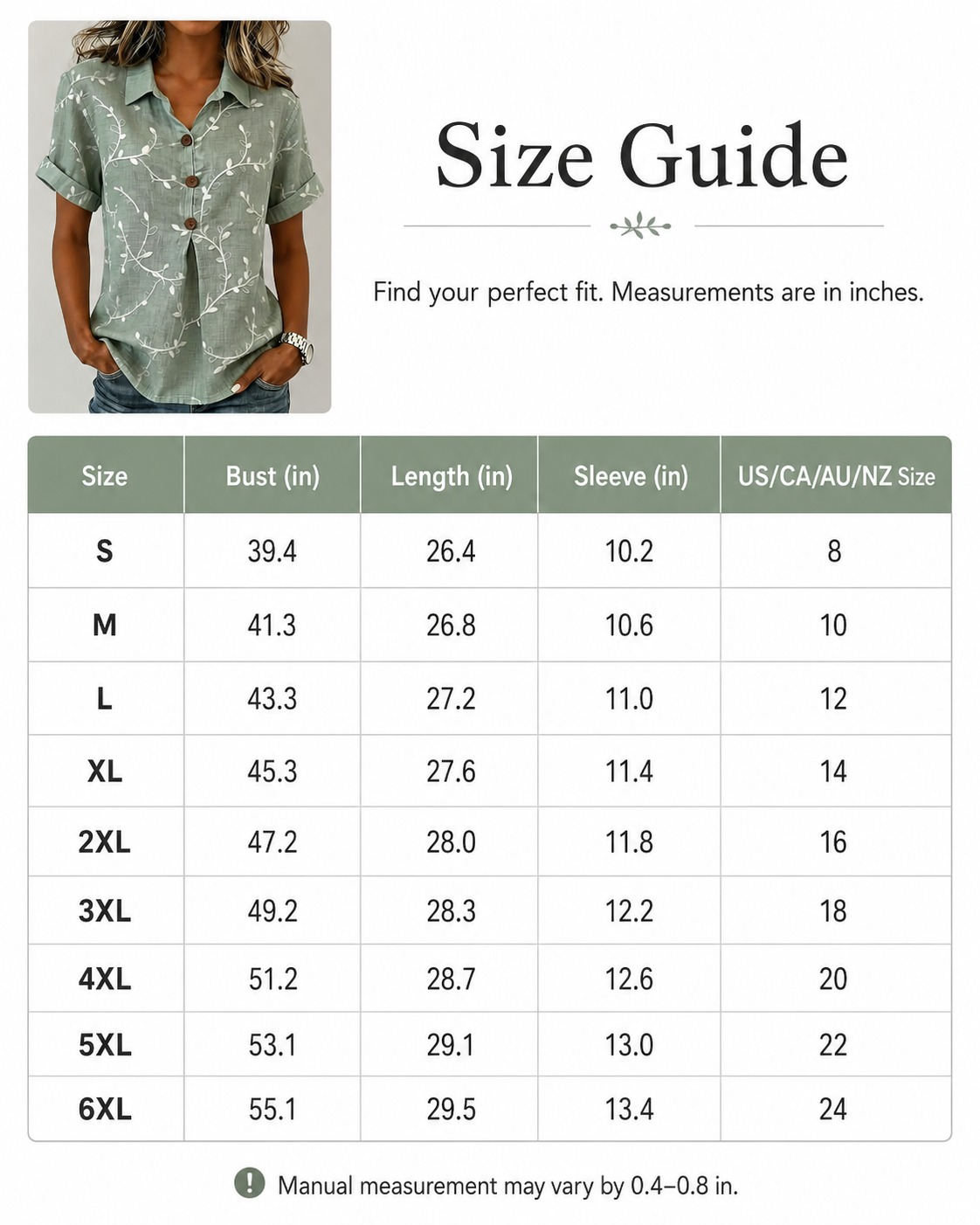 Size Guide
