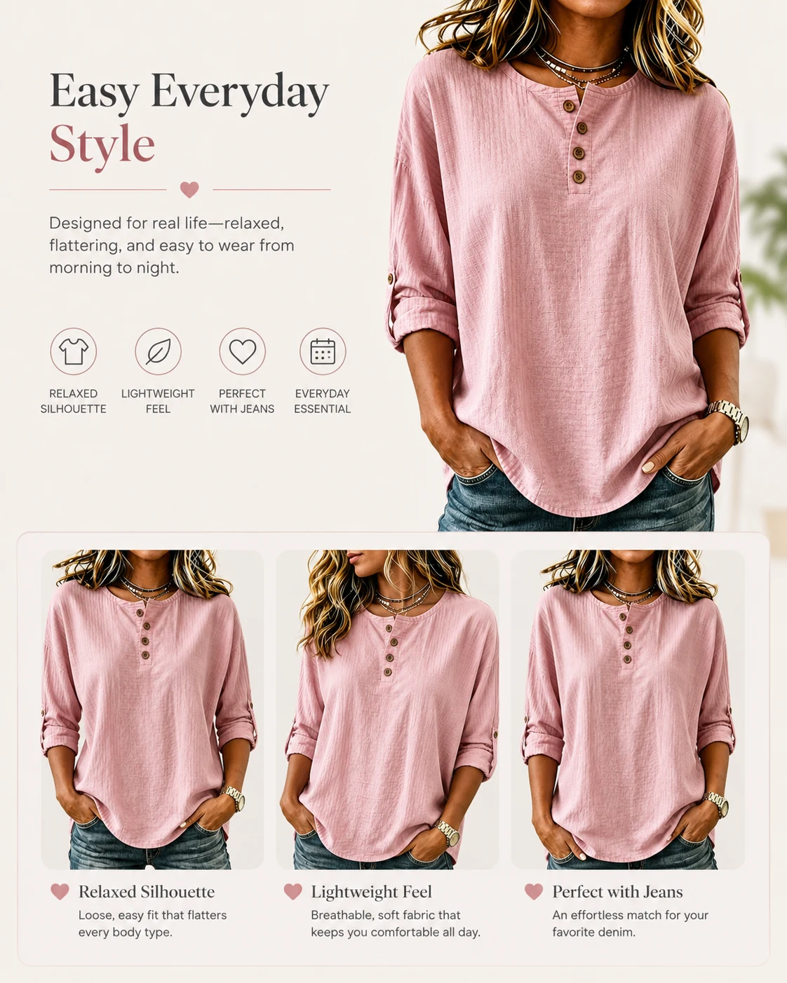 Easy everyday style image