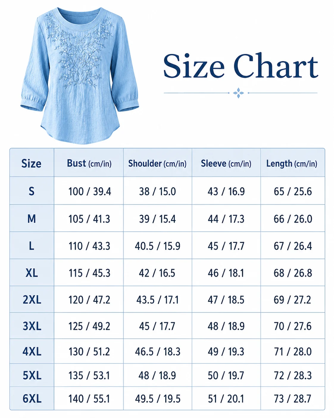 Size Chart Image