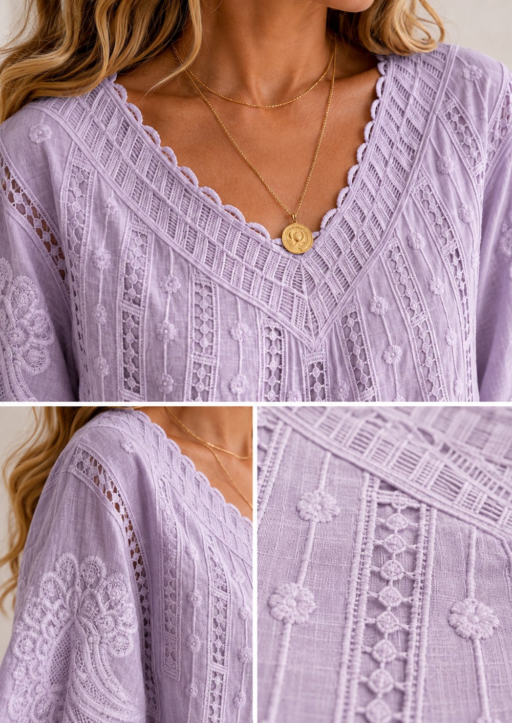 02 Neckline & Embroidery Details